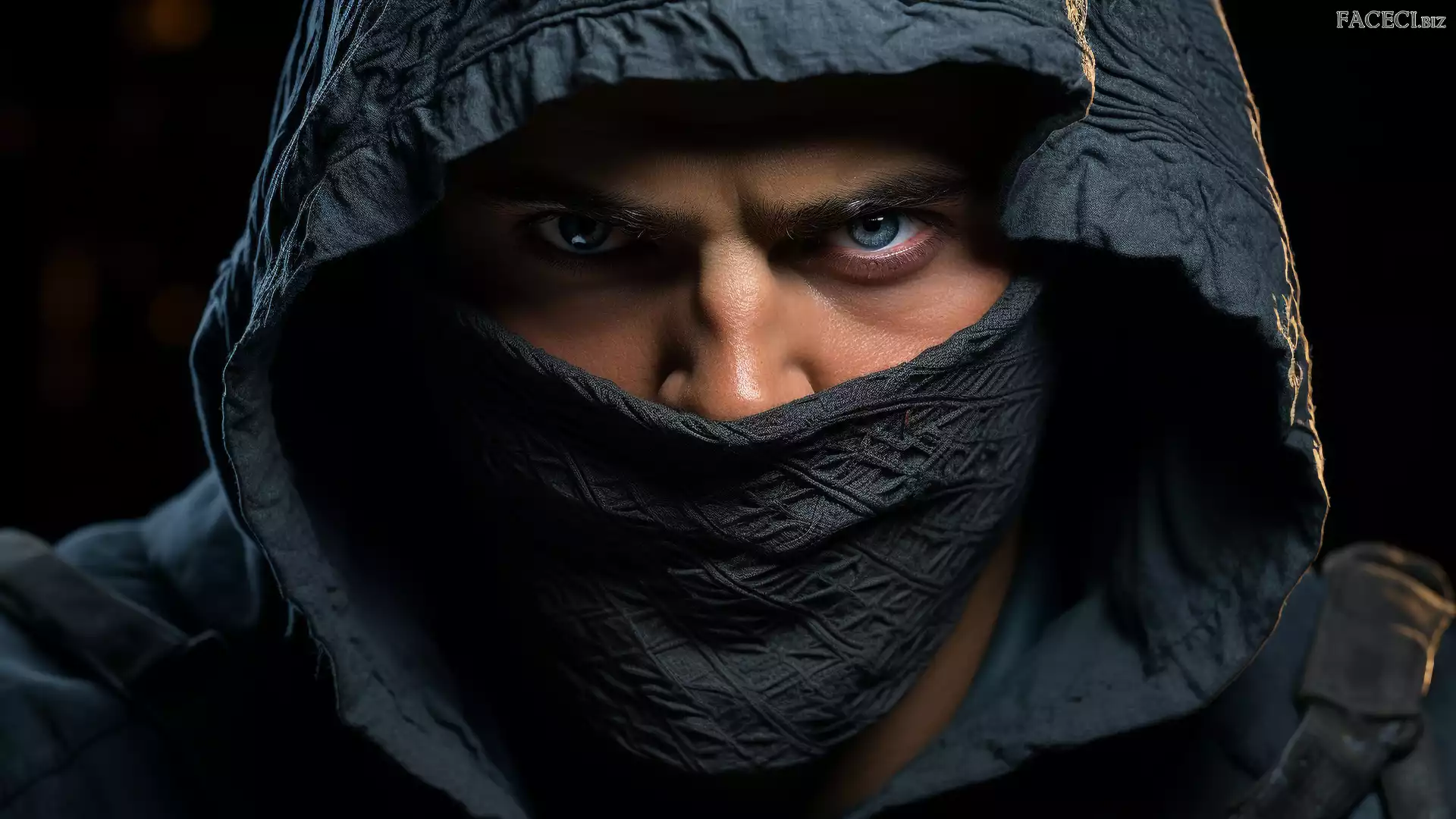 Kaptur, Zamaskowany, Mężczyzna